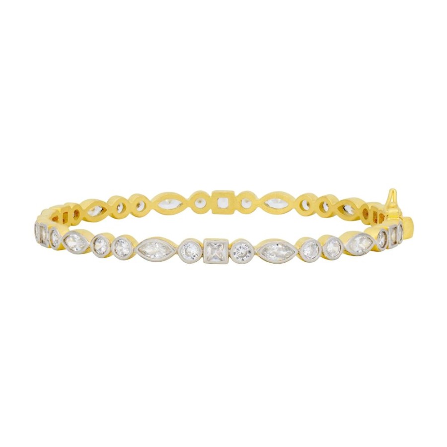 Jewelry Freida Rothman | Signature Mixed Shape Bangle