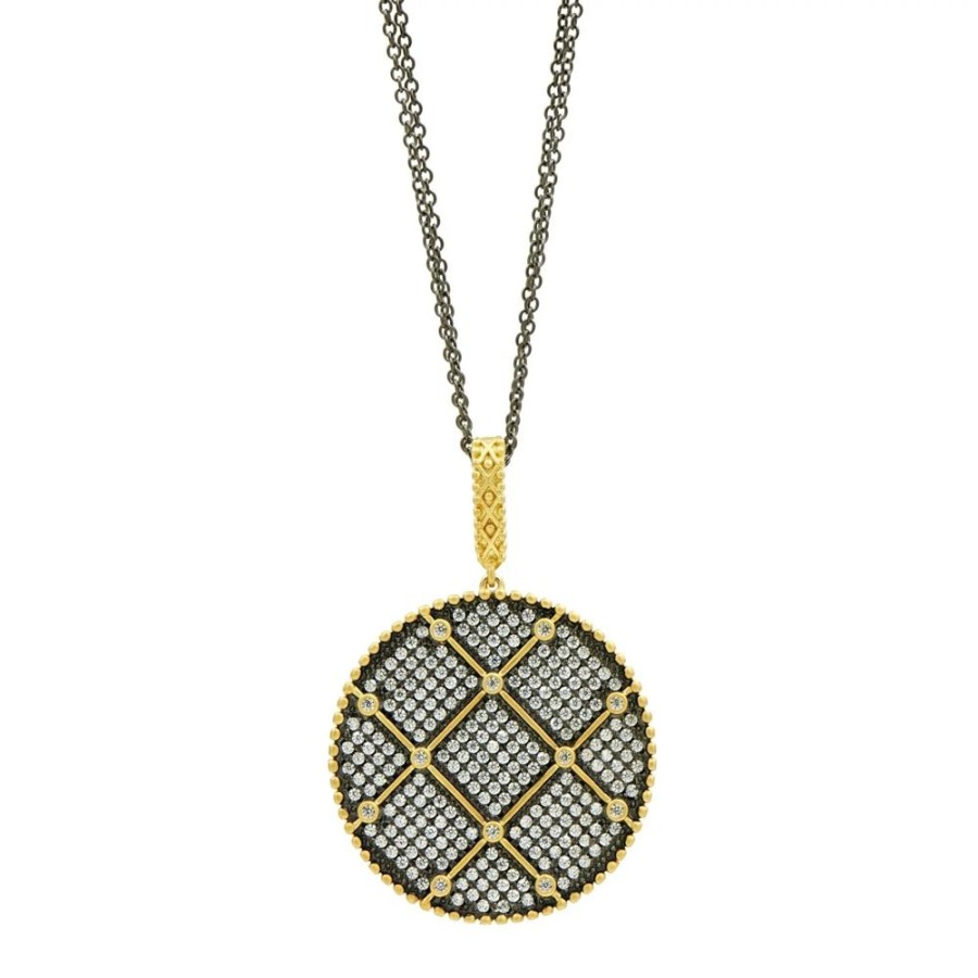 Jewelry Freida Rothman | Signature Double Sided Pendant Necklace