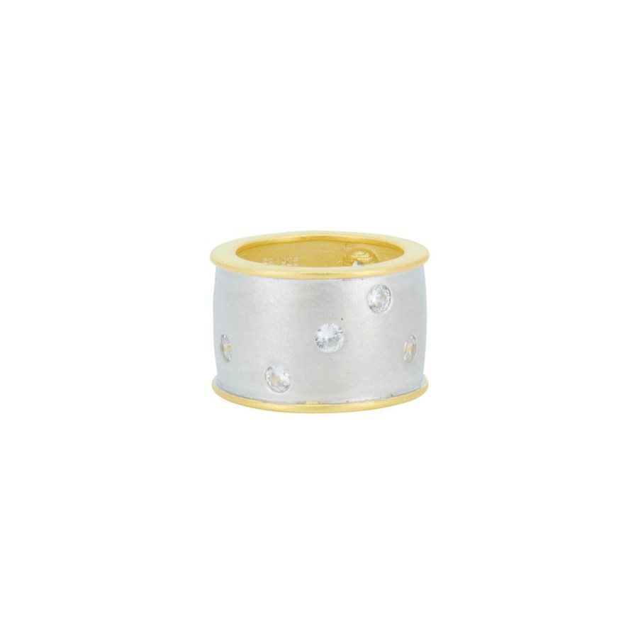 Jewelry Freida Rothman | Sparkling Cigar Band Ring