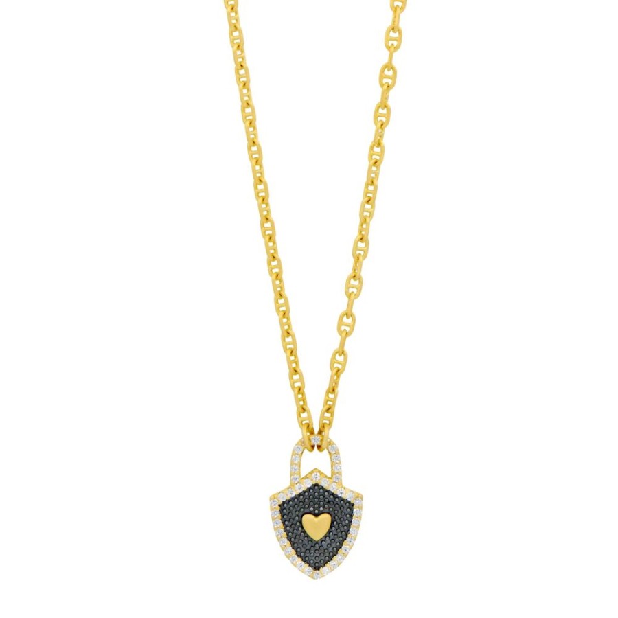 Jewelry Freida Rothman | Locked In Love Necklace