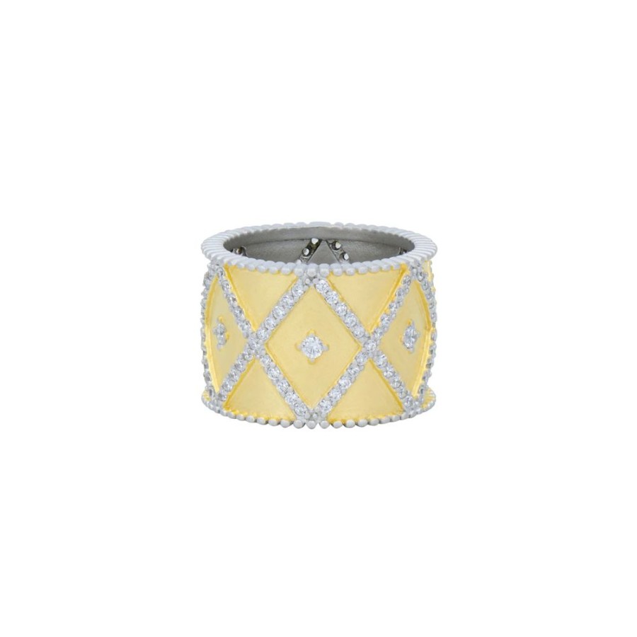 Jewelry Freida Rothman | All-Time Favorite Cigar Band Ring Gold & Silver