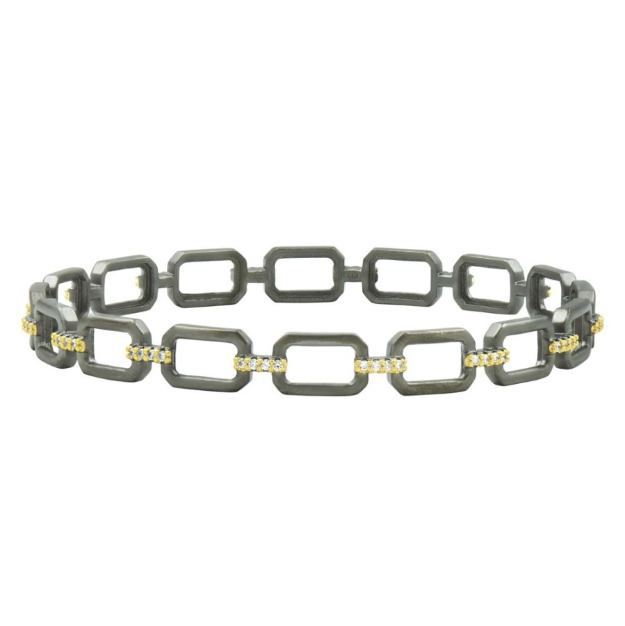 Jewelry Freida Rothman | Chain Link Slide Bangle