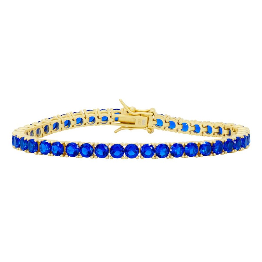 Jewelry Freida Rothman | Midnight Tri-Tone Twilight Tennis Bracelet Blue