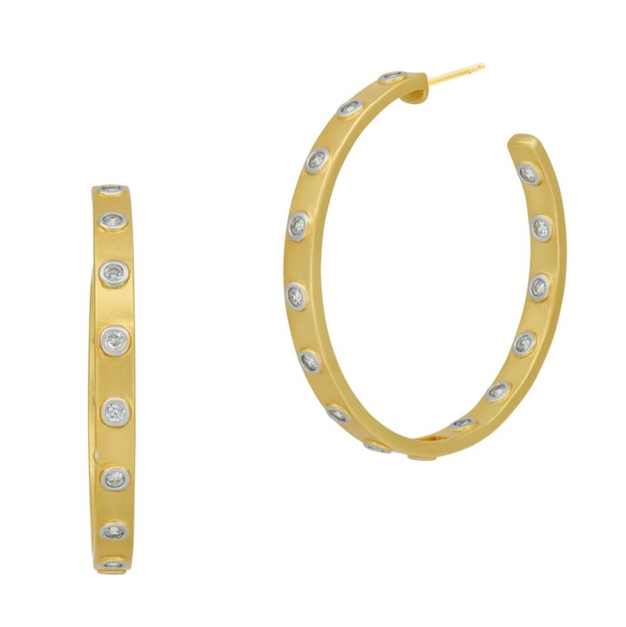 Jewelry Freida Rothman | Glistening Stud Hoop