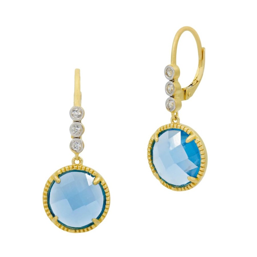 Jewelry Freida Rothman | Illuminated Coast Lever Back Earrings