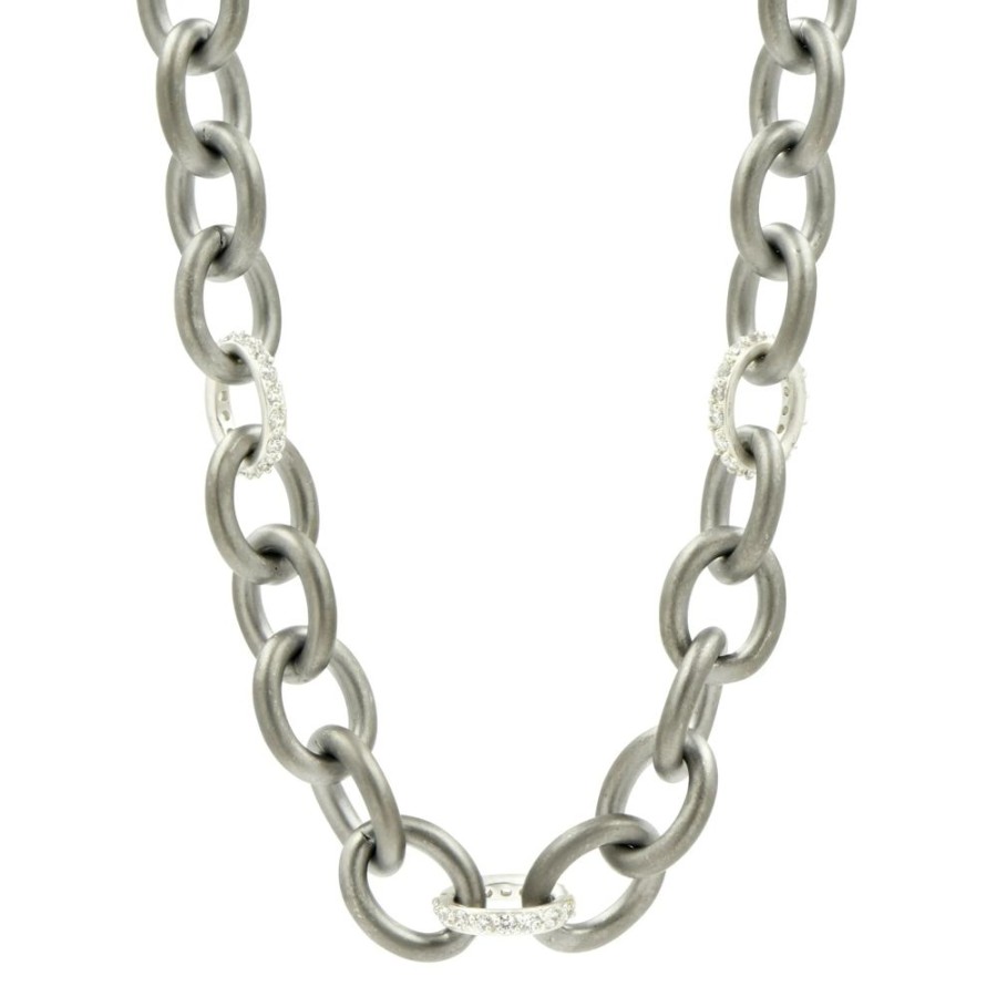 Jewelry Freida Rothman | Freida'S Favorite Chunky Link Toggle Necklace