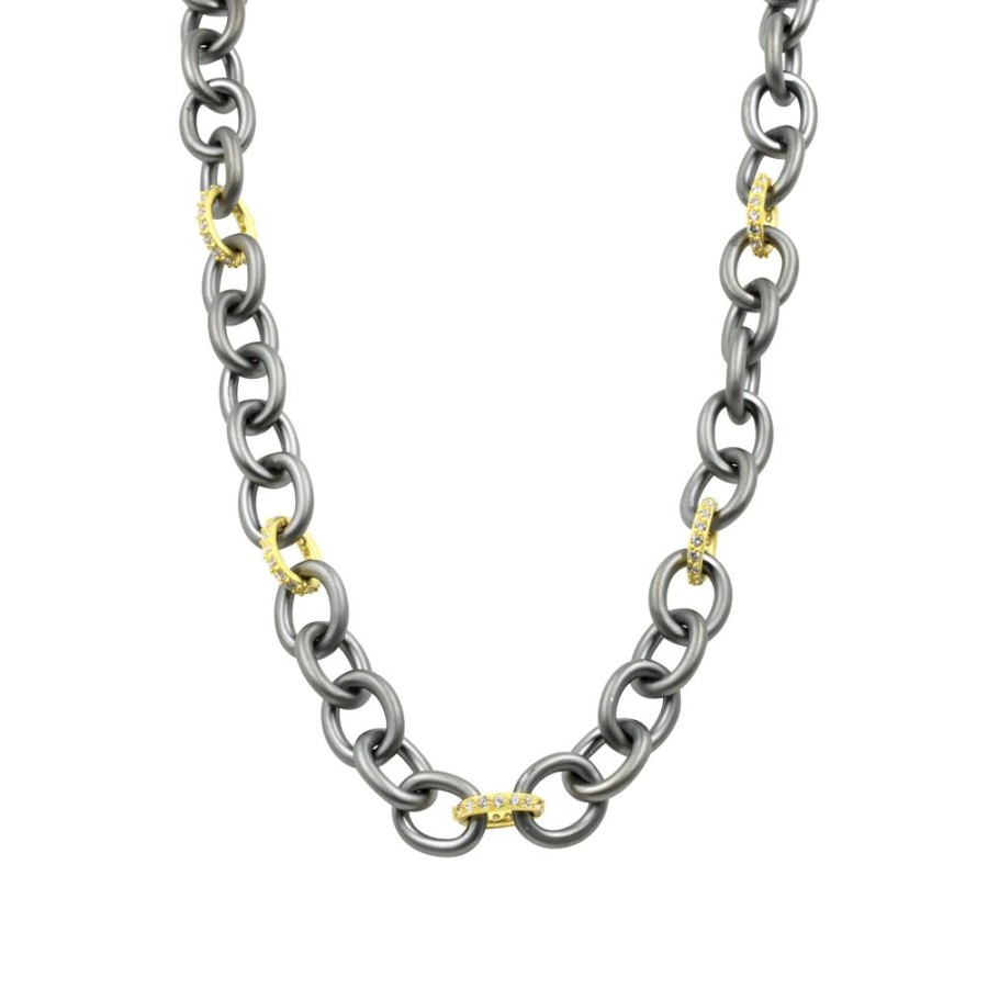 Jewelry Freida Rothman | Freida'S Favorite Chunky Link Toggle Necklace