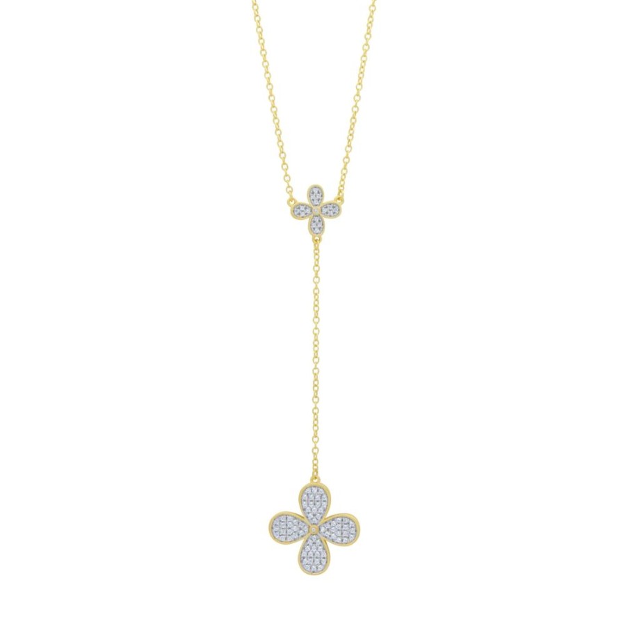 Jewelry Freida Rothman | Blossoming Brilliance Lariat Necklace