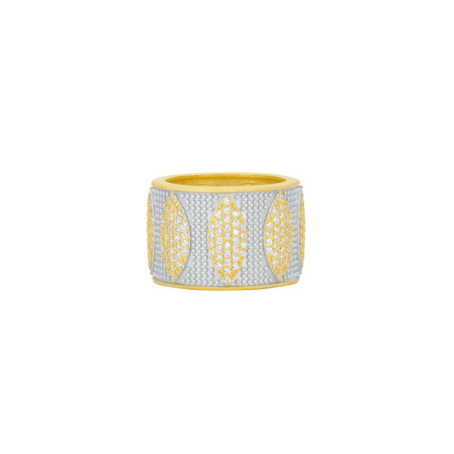 Jewelry Freida Rothman | Brooklyn In Bloom Wide Band Ring