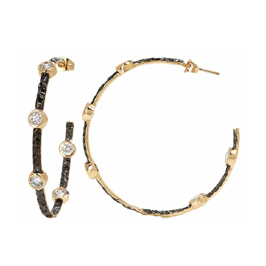 Jewelry Freida Rothman | Starry Night Hoop Earring