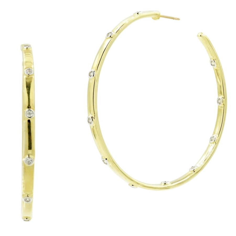 Jewelry Freida Rothman | Radiance Chunky Hoop Earrings