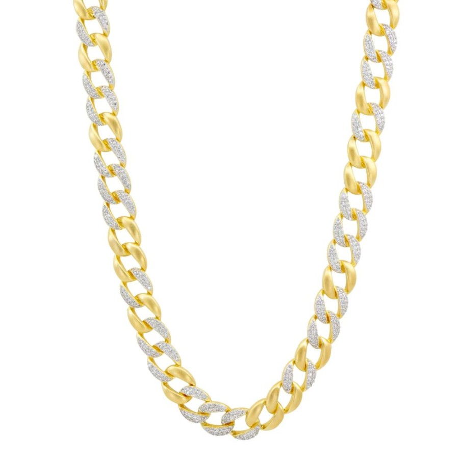 Jewelry Freida Rothman | Pave Chain Link Necklace