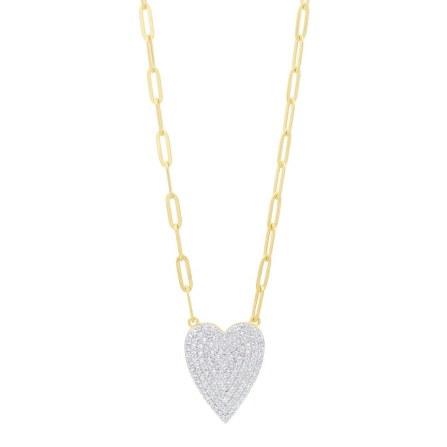 Jewelry Freida Rothman | Pave Love Necklace