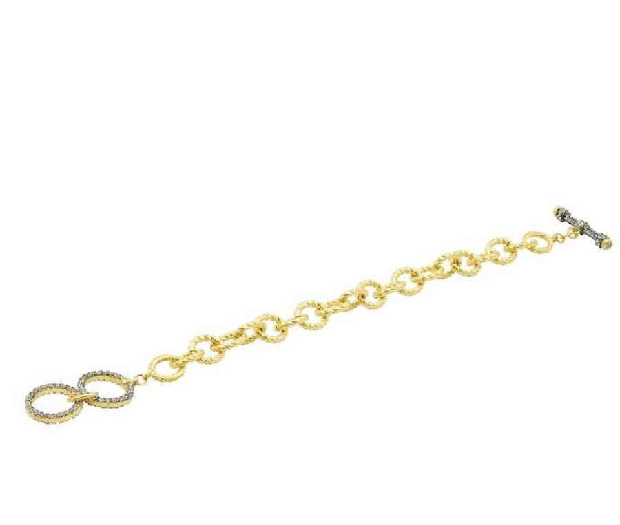 Jewelry Freida Rothman | Signature Two Tone Chain Bracelet