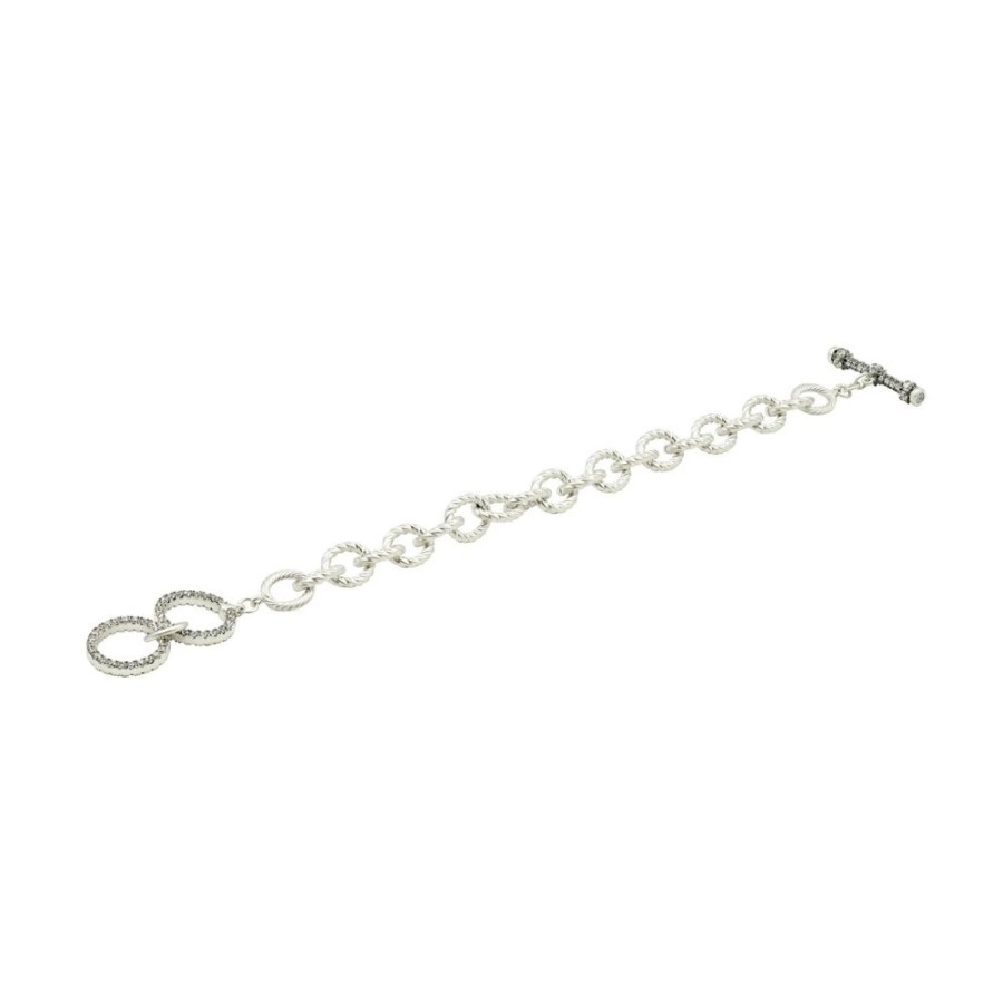 Jewelry Freida Rothman | Signature Two Tone Chain Bracelet