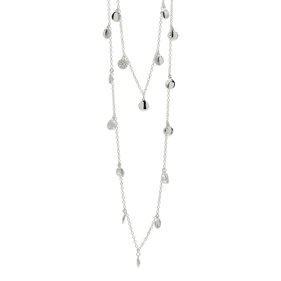 Jewelry Freida Rothman | Radiance Pave Droplet 36" Long Necklace