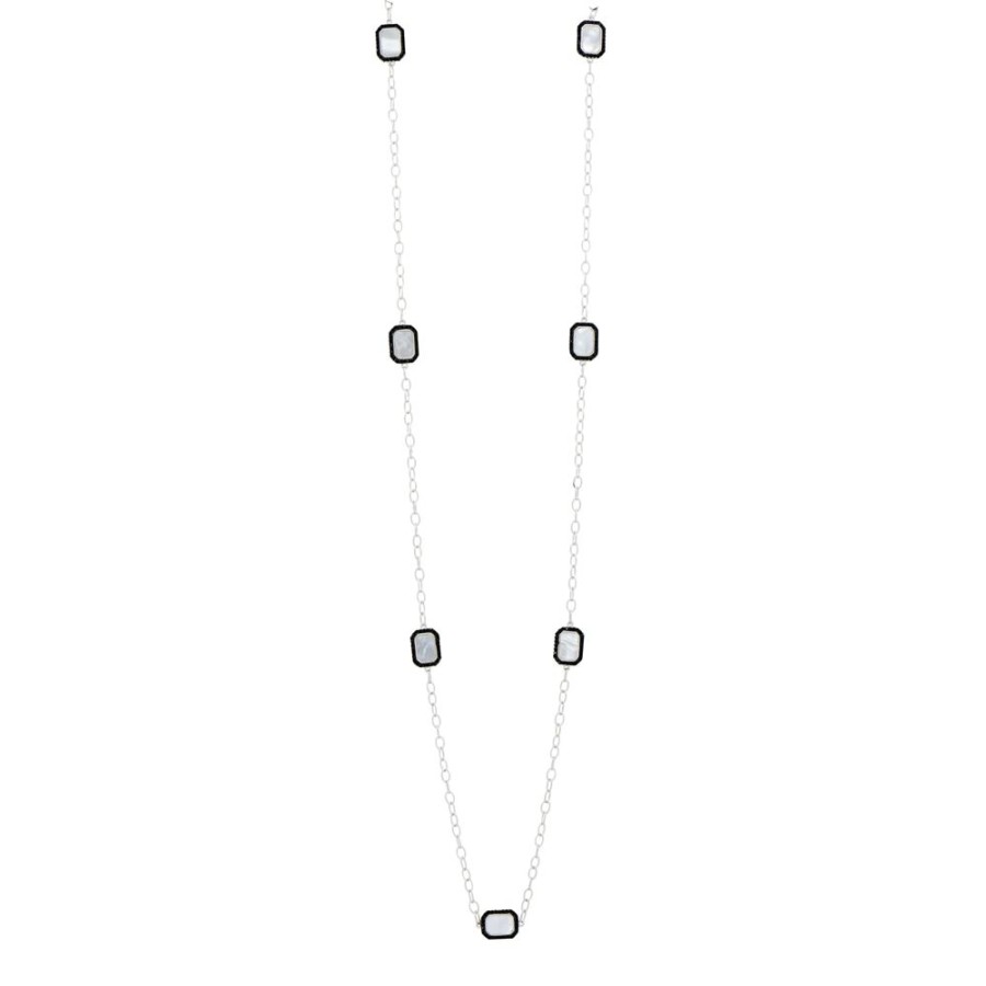 Jewelry Freida Rothman | Cobblestone Station Long Necklace